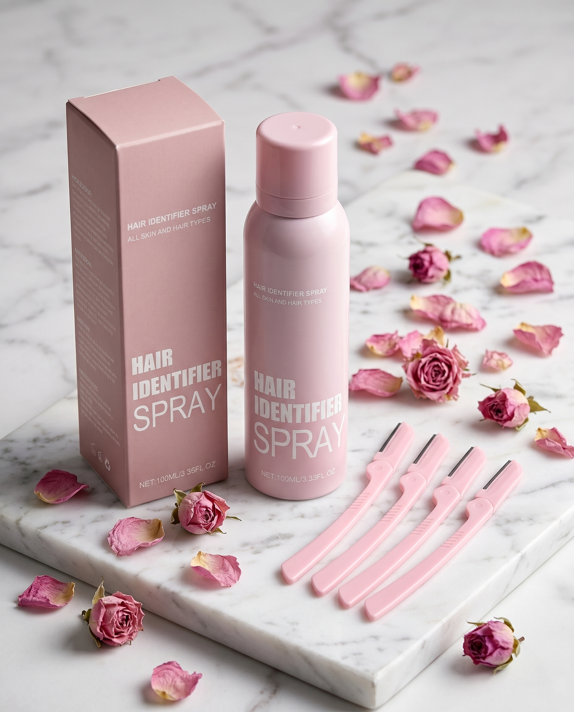 VELUSKIN Reveal Precision Spray — Hair Identifying & Skin Prep Set